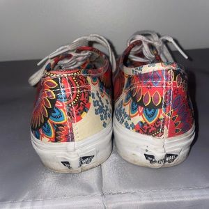 Multicolored Printed Vans